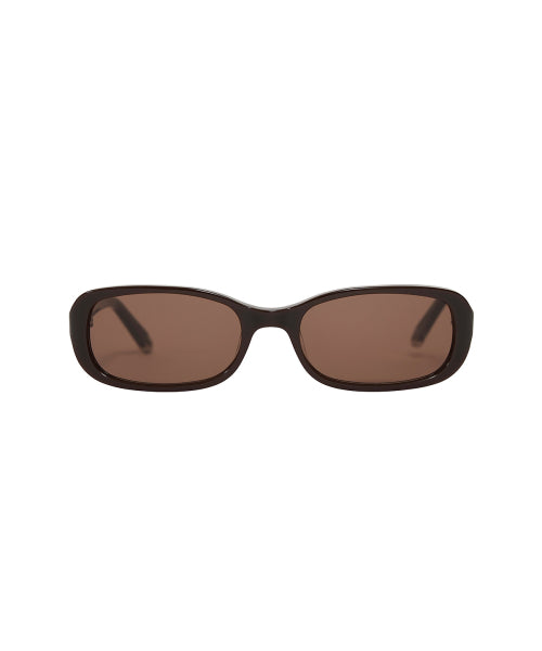 MATIN KIM MATIN KIM Soft Square Sunglasses Brown