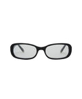 MATIN KIM MATIN KIM Soft Square Sunglasses in Black