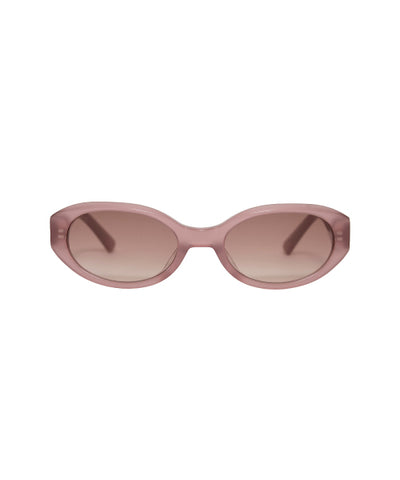 MATIN BOLD OVAL SUNGLASSES in Pink