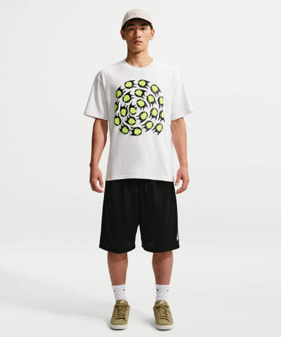 NIKE Sportswear Club Mesh Shorts M - Black: Light Orewood Brown