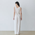Le' Studio [Summer daily tank top] DRY HENLEY SLEEVELESS TEE (IV)