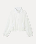 MIXXO MIXXO High Neck See-Through Jumper Jacket