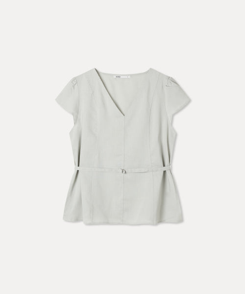 MIXXO MIXXO V-neck Strap Blouse