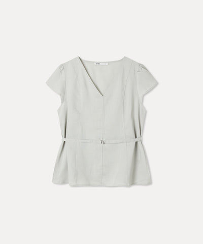 MIXXO V-neck Strap Blouse