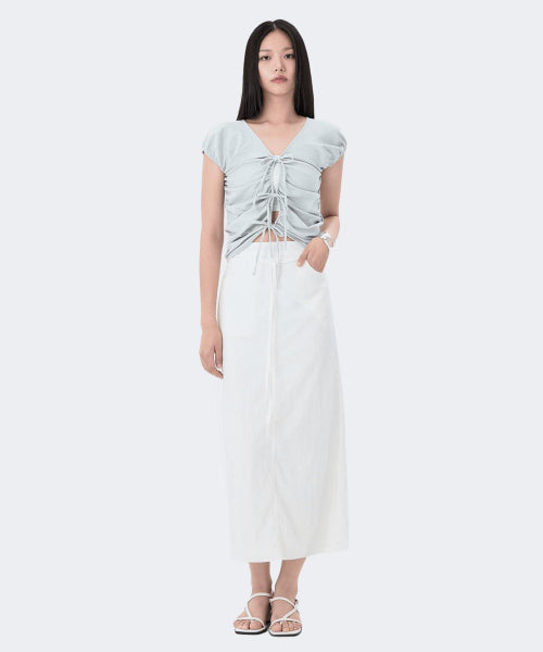 MIXXO MIXXO Skirt Belted Long