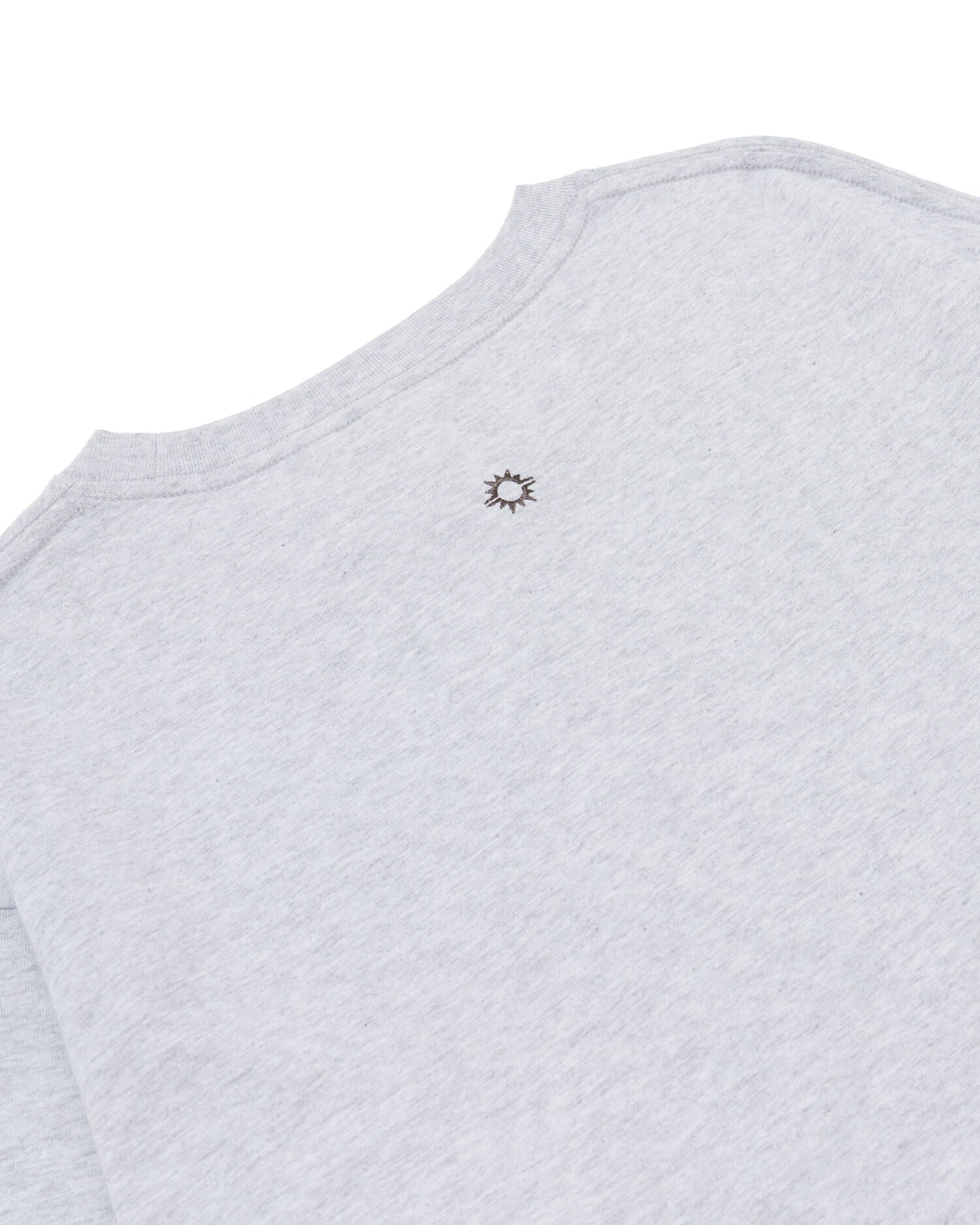 HELLO SUNRISE Sun Stamp L/S Tee_Gray