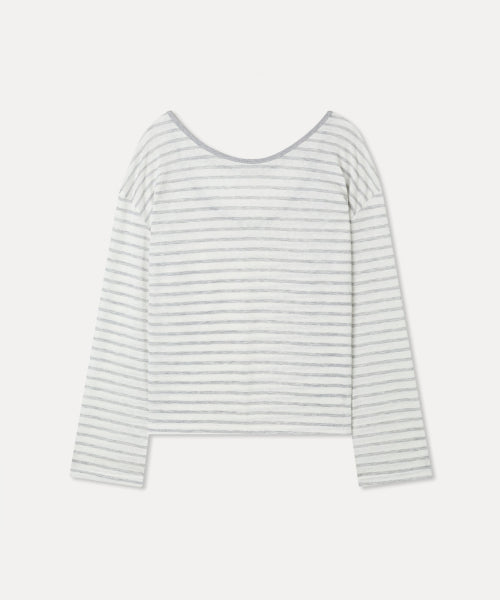 MIXXO MIXXO T-Shirt Striped Long Sleeve
