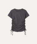 MIXXO MIXXO T-Shirt Side Shirring Short Sleeve