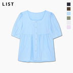 LIST Cotton puff shirring blouse_TWWBLQ62010