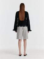 EENK YOVA Tucked Half Shorts - White