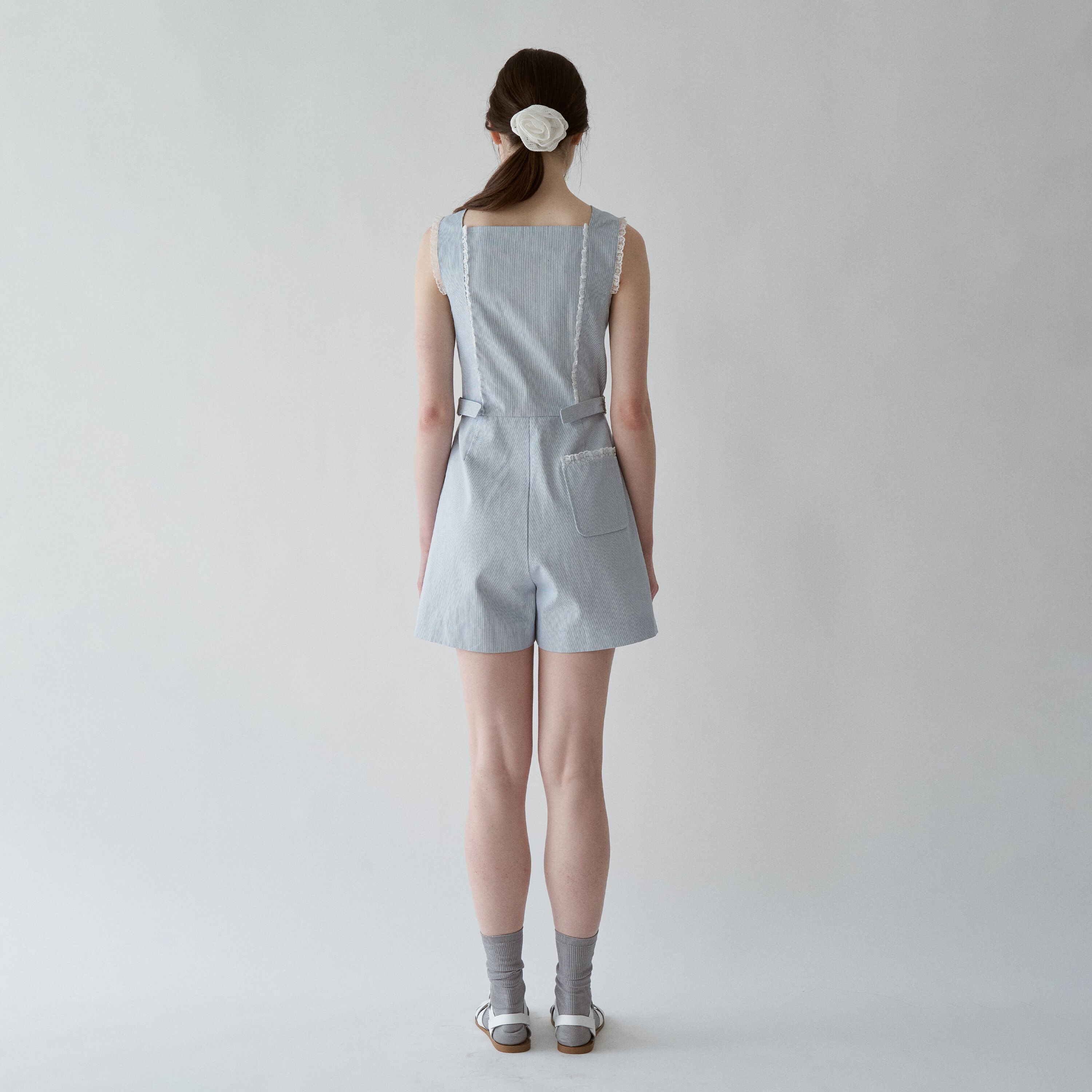 J'ASP J'ASP Jumpsuit Skyblue