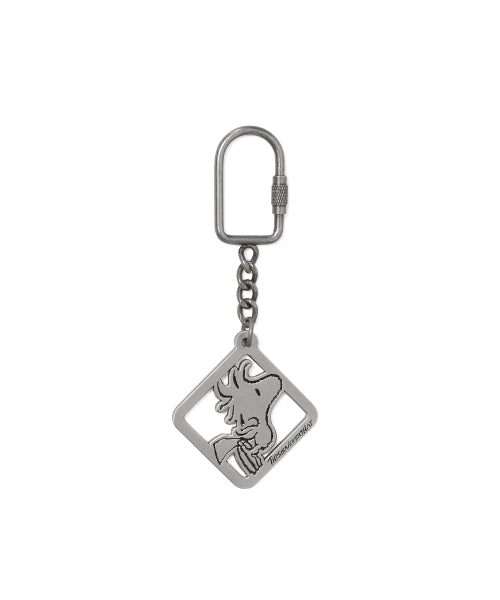 THISISNEVERTHAT THISISNEVERTHAT TNT PEANUTS Metal Keychain Antique Silver
