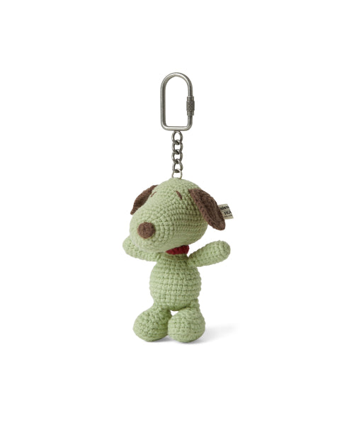 THISISNEVERTHAT THISISNEVERTHAT TNT PEANUTS Crochet Plush Keychain Green