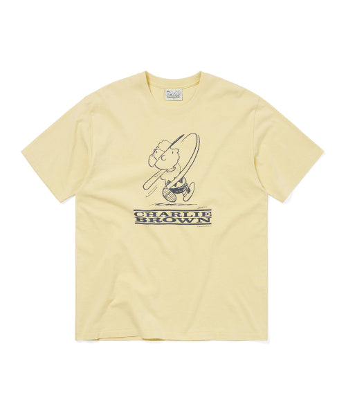 THISISNEVERTHAT THISISNEVERTHAT T-Shirt Faded Yellow