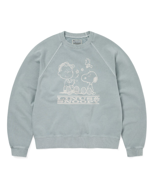 THISISNEVERTHAT THISISNEVERTHAT Sweatshirt Faded Crewneck Blue Grey