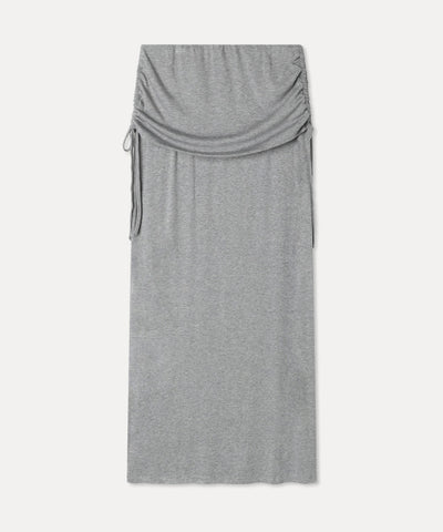 MIXXO Skirt Folded Banding Shirring