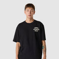 UMBRO Flock graphic short sleeve t-shirt black (UQ323CRS82)