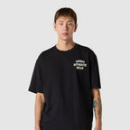UMBRO Flock graphic short sleeve t-shirt black (UQ323CRS82)