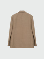 EENK ZELL Single-Breasted Blazer - Beige
