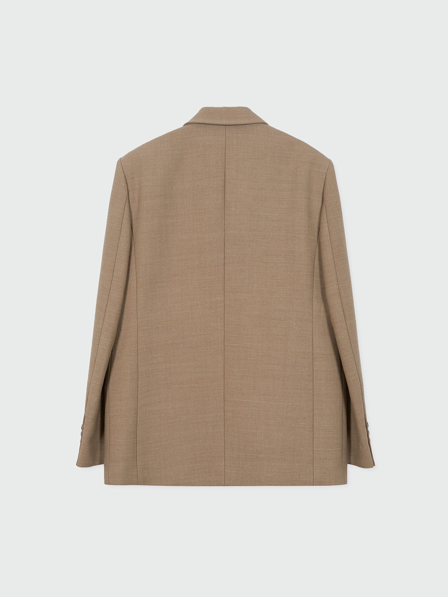 EENK ZELL Single-Breasted Blazer - Beige