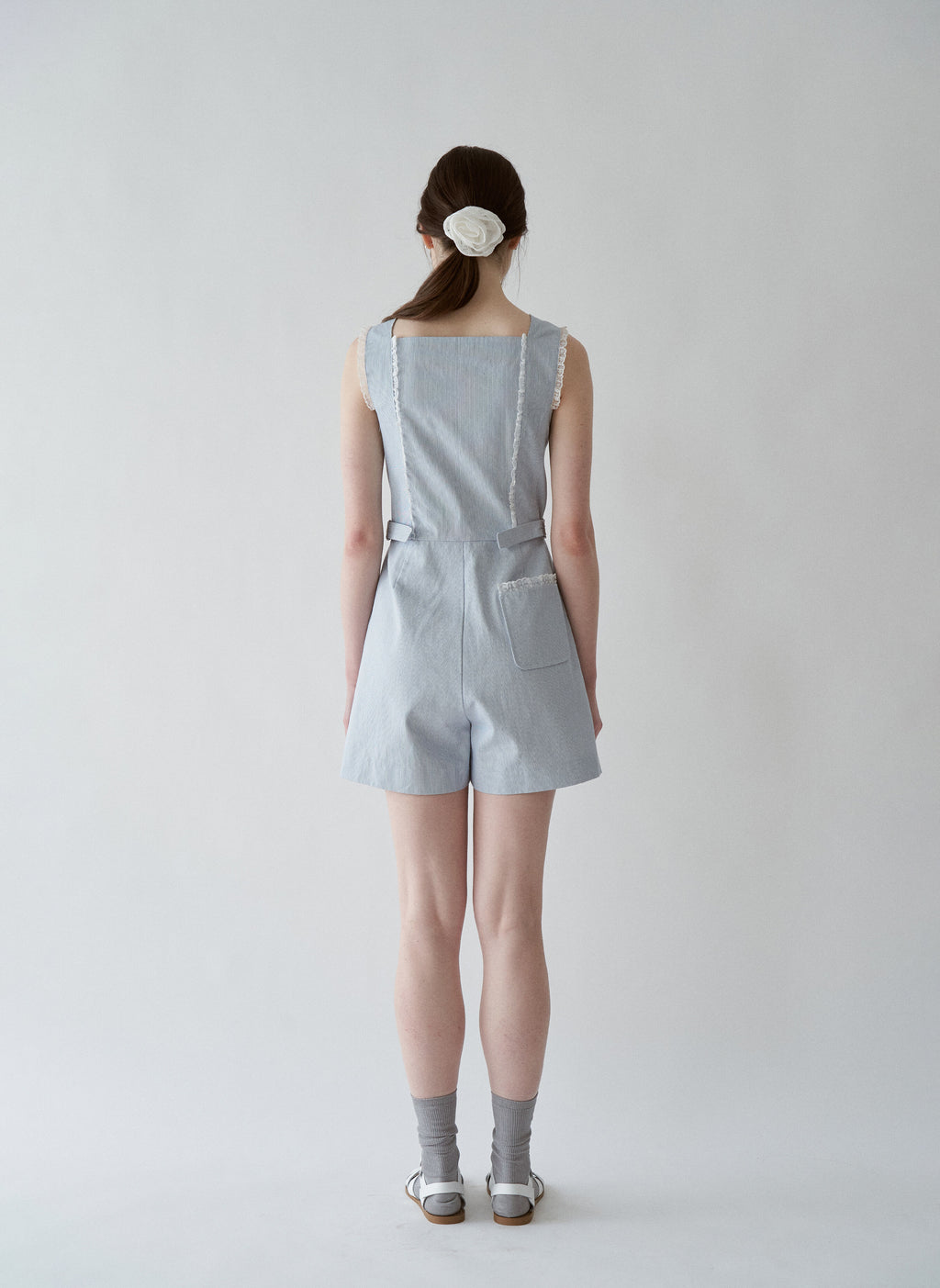 J'ASP J'ASP Jumpsuit Skyblue