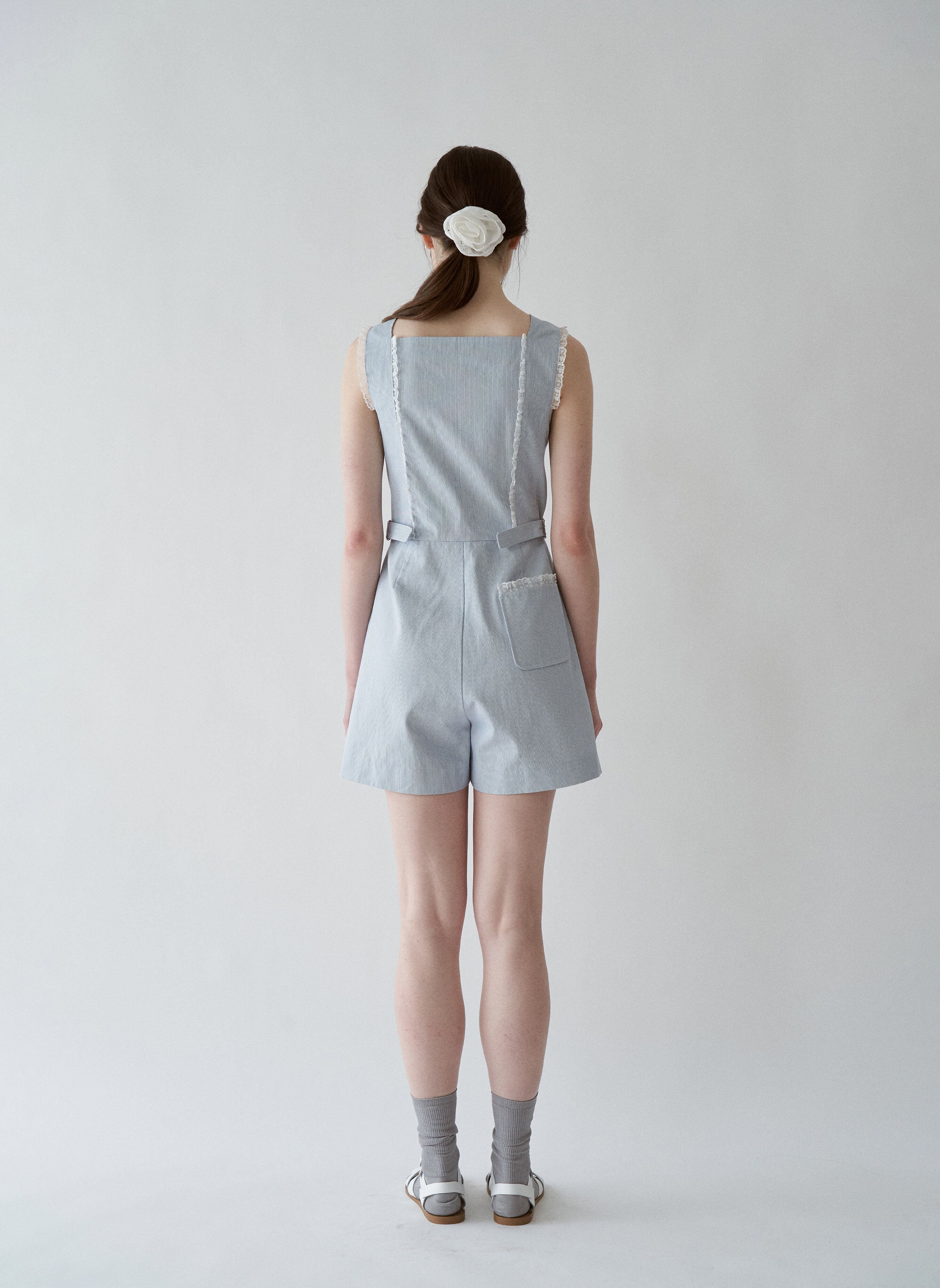 J'ASP J'ASP Jumpsuit Skyblue