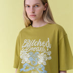 RAIVE Rose Glitched Dream Graphic T-shirts VW6ME439_2color