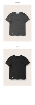 VIVACIOUS Tinker Bell Short Sleeve CHARCOAL