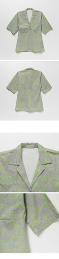 VATKA VATKA Dress Gray/Green