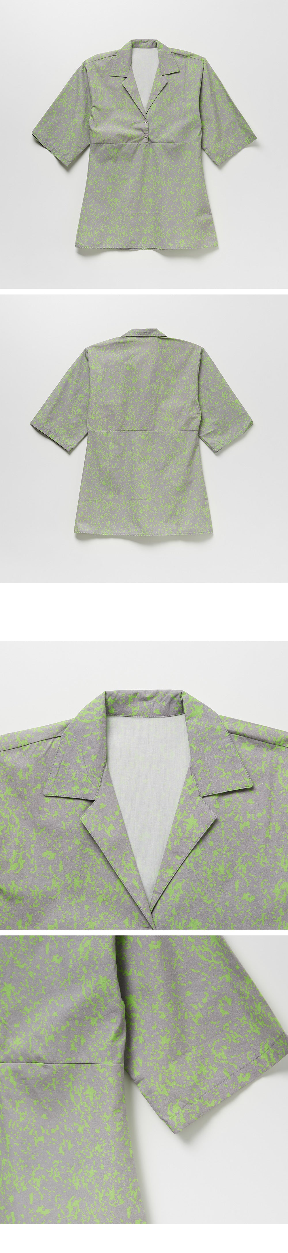 VATKA VATKA Dress Gray/Green