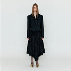 EENK EENK WOLIKA Asymmetric Hem Skirt - Black