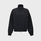 YCH ZIP-FRONT BOMBER JACKET BLACK (F23OT013BK)