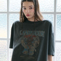 CPGN Candy House Pigment Short Sleeve T-Shirt Smoke Black