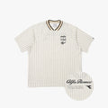 diadora Alfa Romeo Seersucker Short Sleeve T-Shirt IVORY