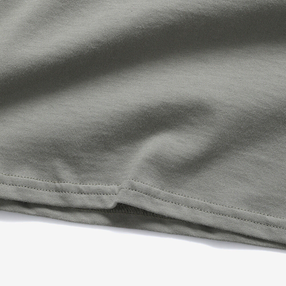 SAINT JAMES [Season Off] Levain 18 Solid Round Neck Short Sleeve T-Shirt (040) ASJM2613511-040
