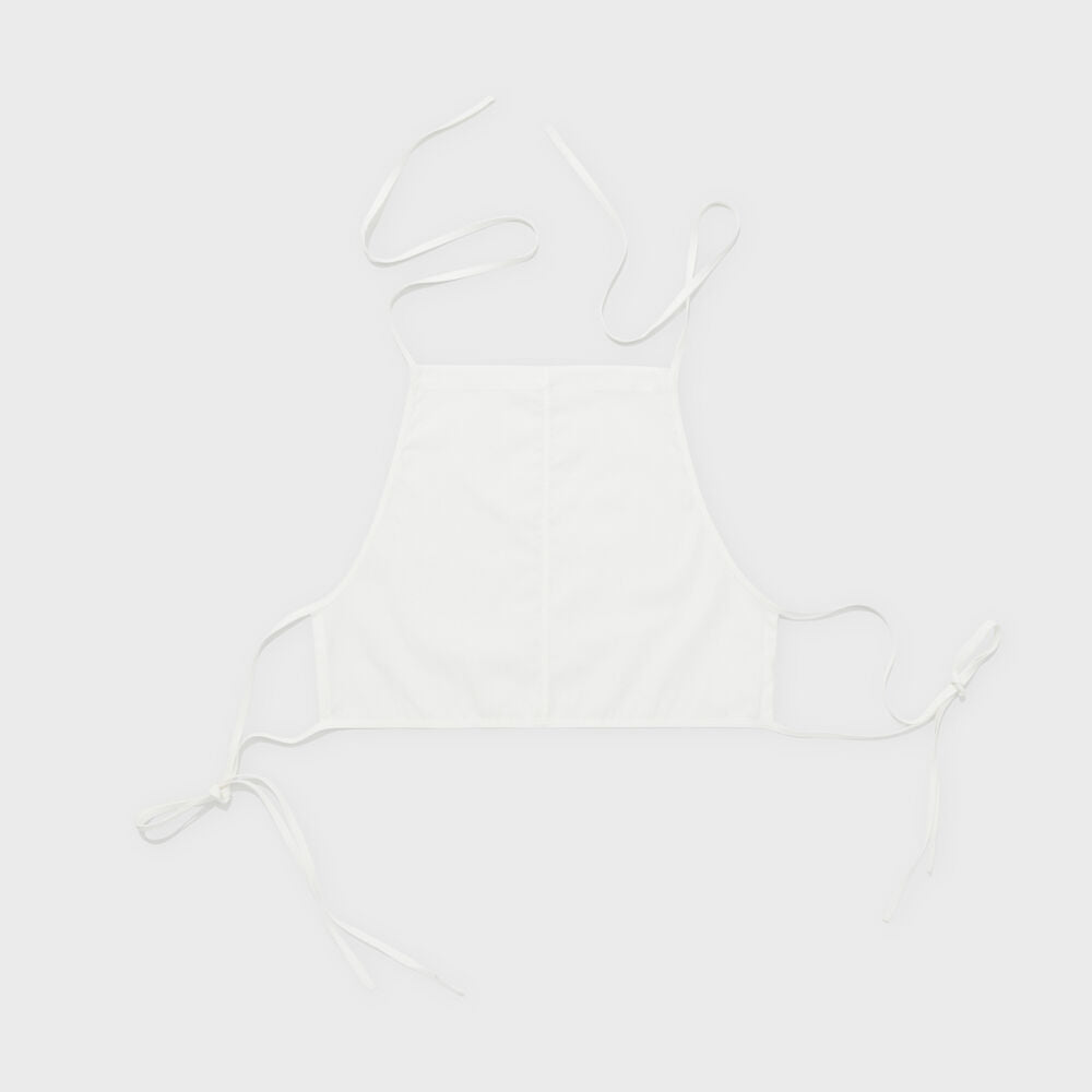 COURBUI [5th] Apron bustier (white) bustier top layered
