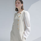 homeropero homeropero linen overall jumpsuit