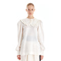 EENK EENK Blouse Frilled Collar - Ivory