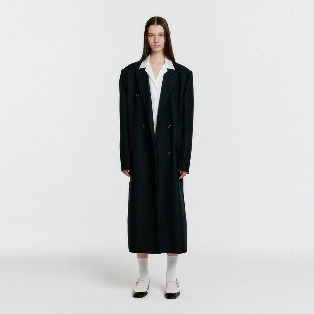 EENK EENK YENNA Long Jacket - Black