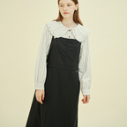 CHIQUITA CHIQUITA Overall Skirt Denim Black