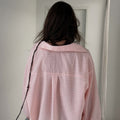 MOODMOOSE ROMANCE POCKET SHIRT PINK CHECK [MMSU1SH15PK]