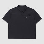 UMBRO Chillout Cooling Short Sleeve Collar T-Shirt Black (UQ223CWT61)