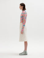 EENK EENK Floral-Print Mockneck Top - Pink Multi