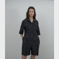 Repwcet RPT EMBROIDERY HUNTER JUMP SUIT (DARK GREY)