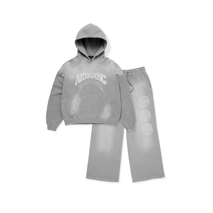 Hoodie & Pants Set-up (Gray)