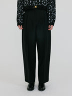 EENK ZOVAN Tapered Pocket Pants - Black