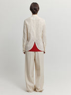 EENK EENK XEBLE Two-Tuck Pants - Ivory
