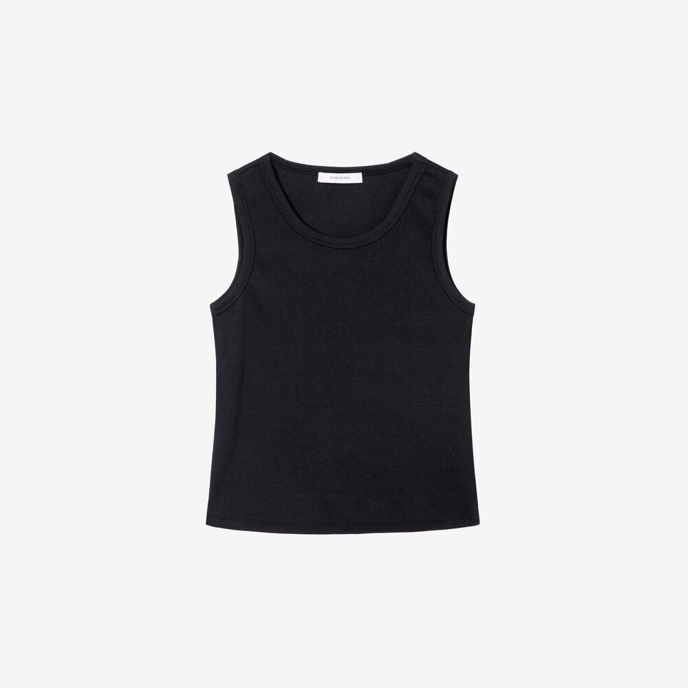 MIND BRIDGE WOMEN [W]Rib sleeveless top - 2color M1TS3201