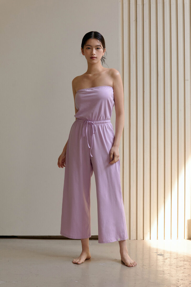 DHYANI DHYANI Jumpsuit Violet bouquet