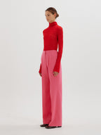 EENK EENK Straight Pants - Pink